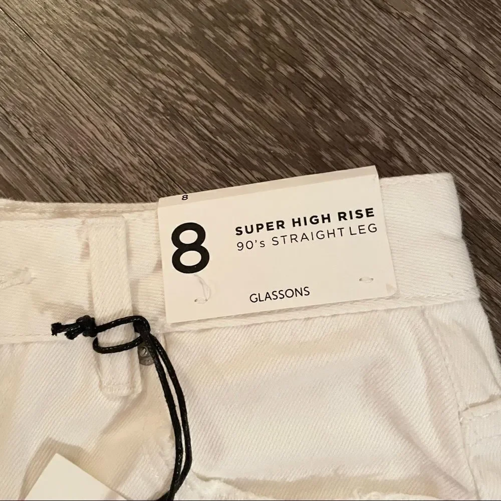 Glassons super high rise 90s straight leg